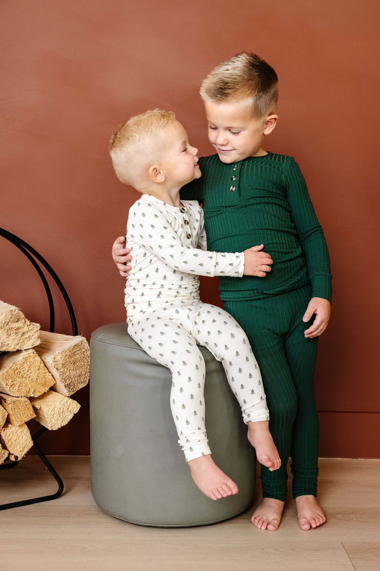 Lou Lou  Ribbed Top + Bottoms - Lane