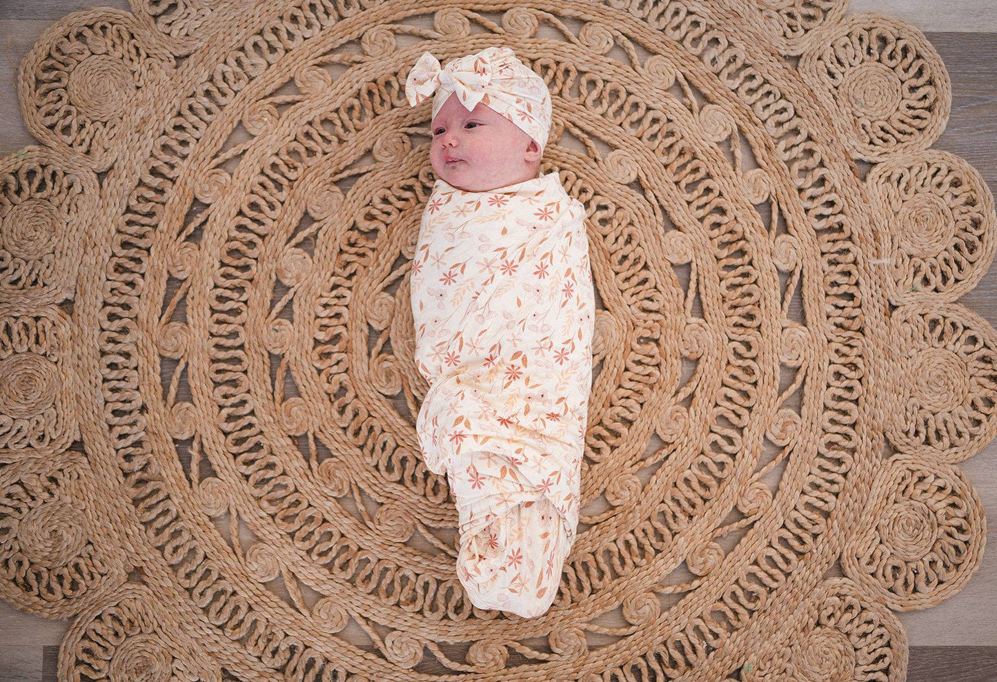 Bamboo Stretch Swaddle - Wildflower
