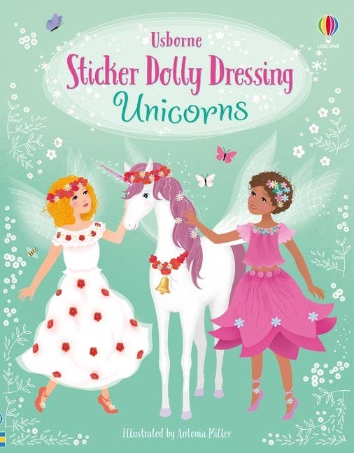 Sticker Dolly Dressing : Unicorns