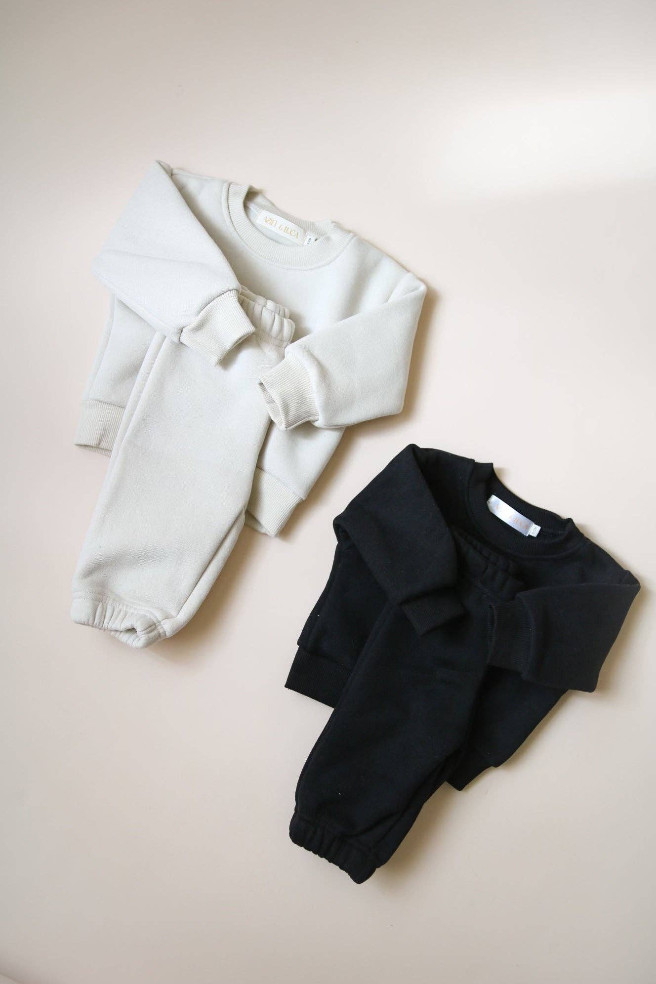 Neutral Baby Sweat Set - Top & Pant