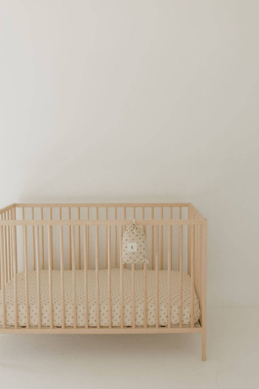 Muslin Crib Sheet | Flora