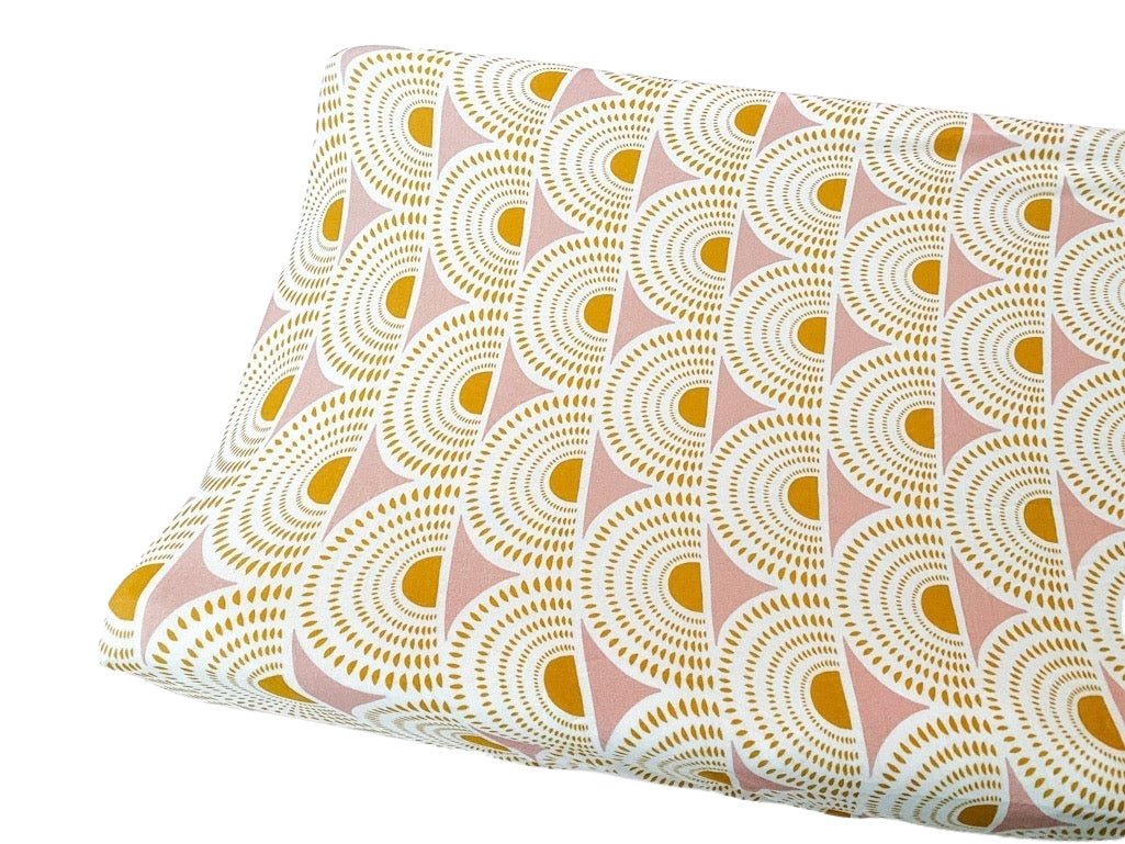 Bamboo Changing Pad Cover - Vintage Sunshine