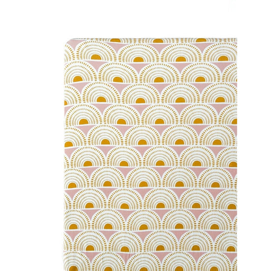 Bamboo Fitted Crib Sheet - Vintage Sunshine