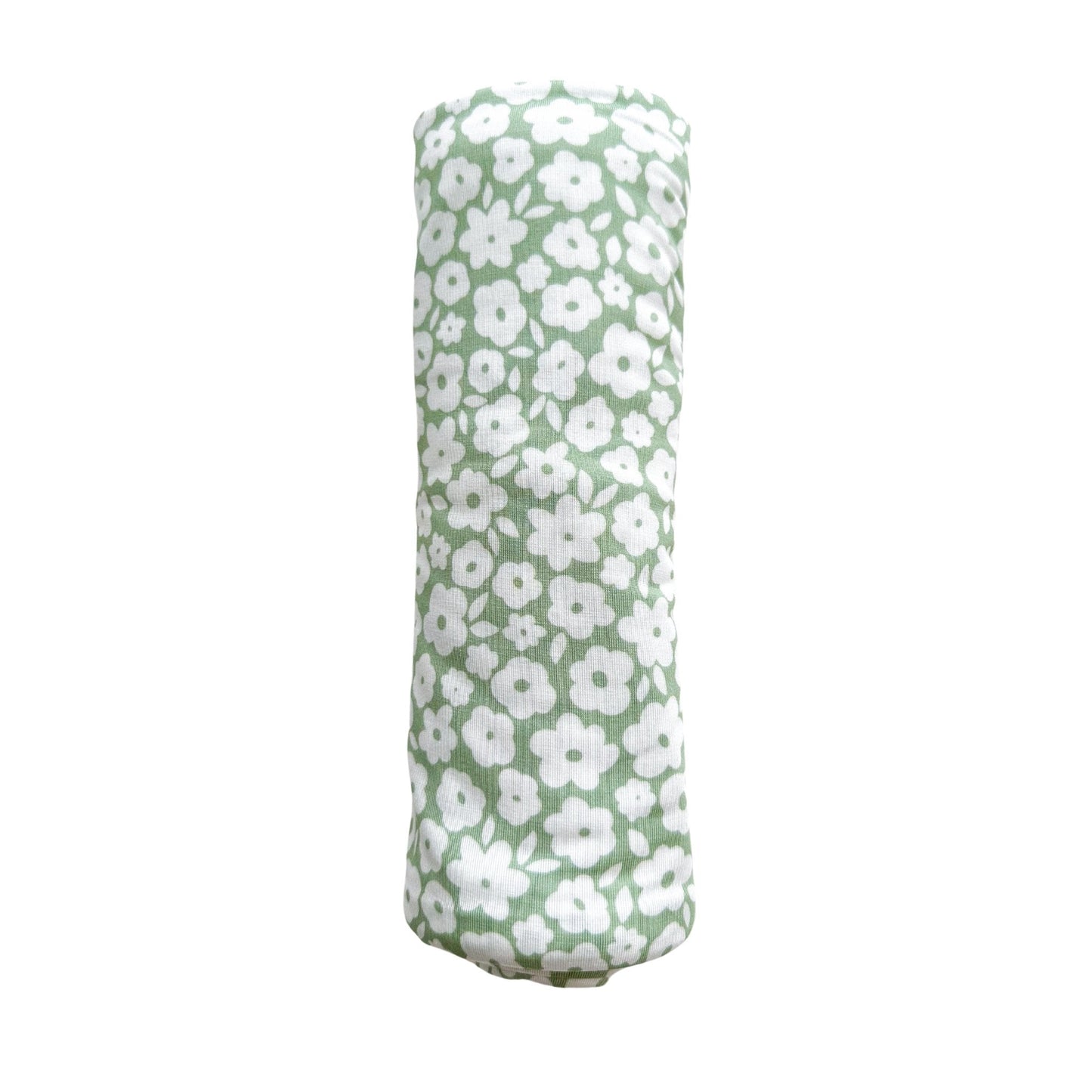 Bamboo Stretch Swaddle - Sage Ditsy Floral