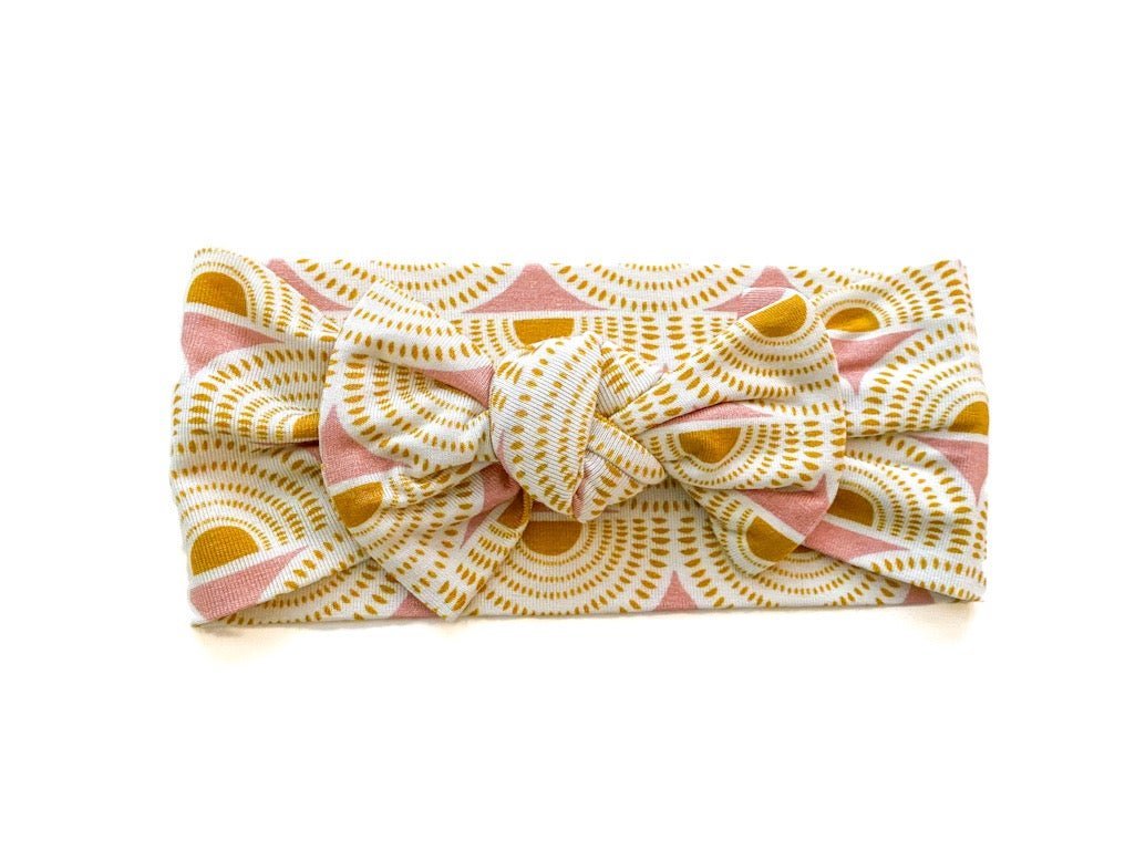 Bamboo Stretch Swaddle - Vintage Sunshine