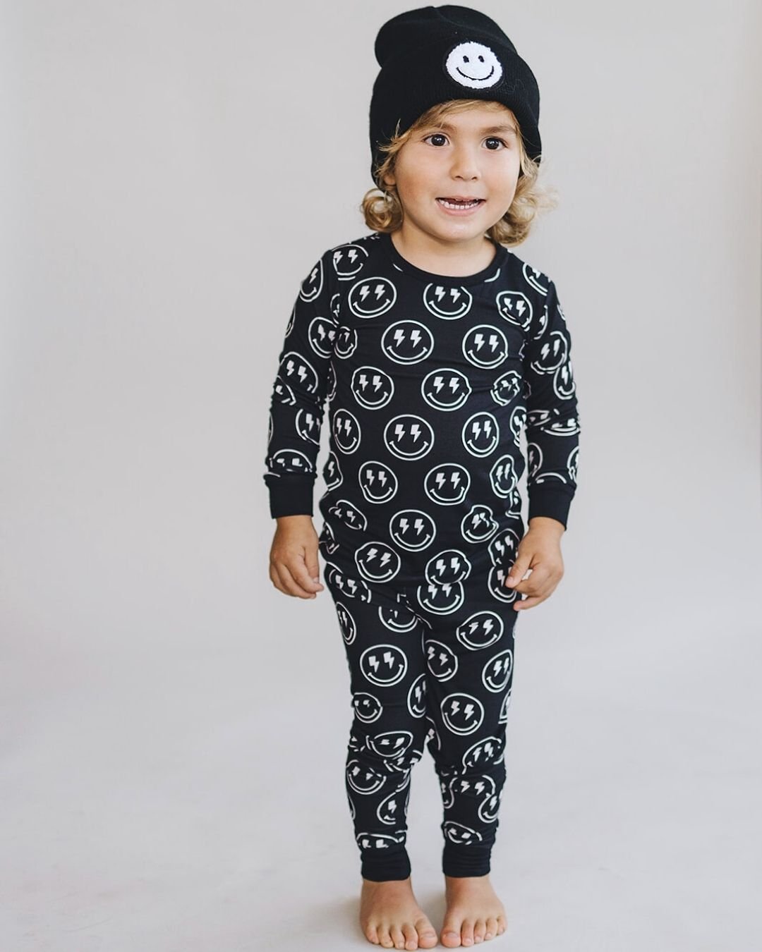 Bamboo Two Piece Set | Electric Smiley