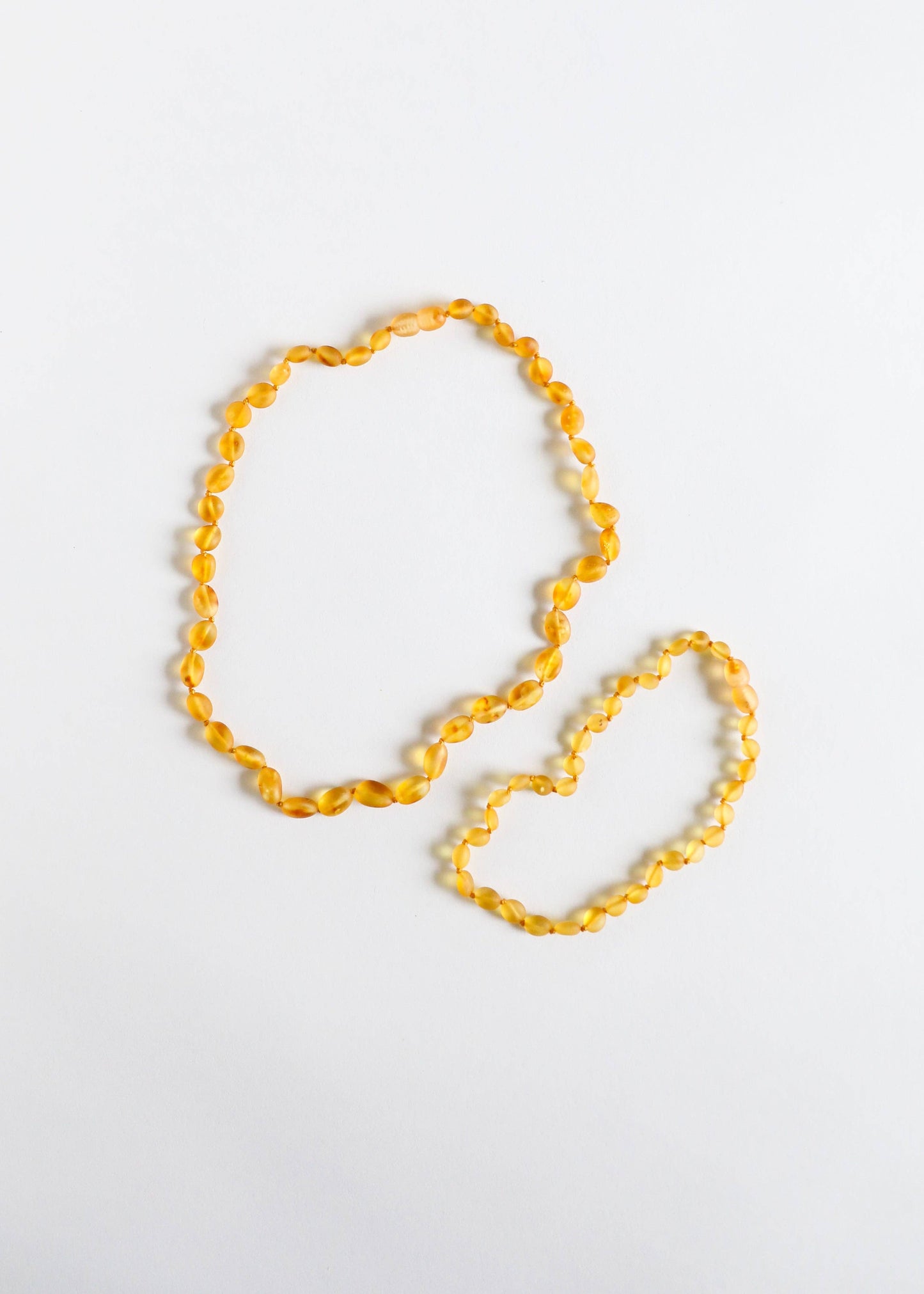 Raw Honey Amber || Classic Necklace