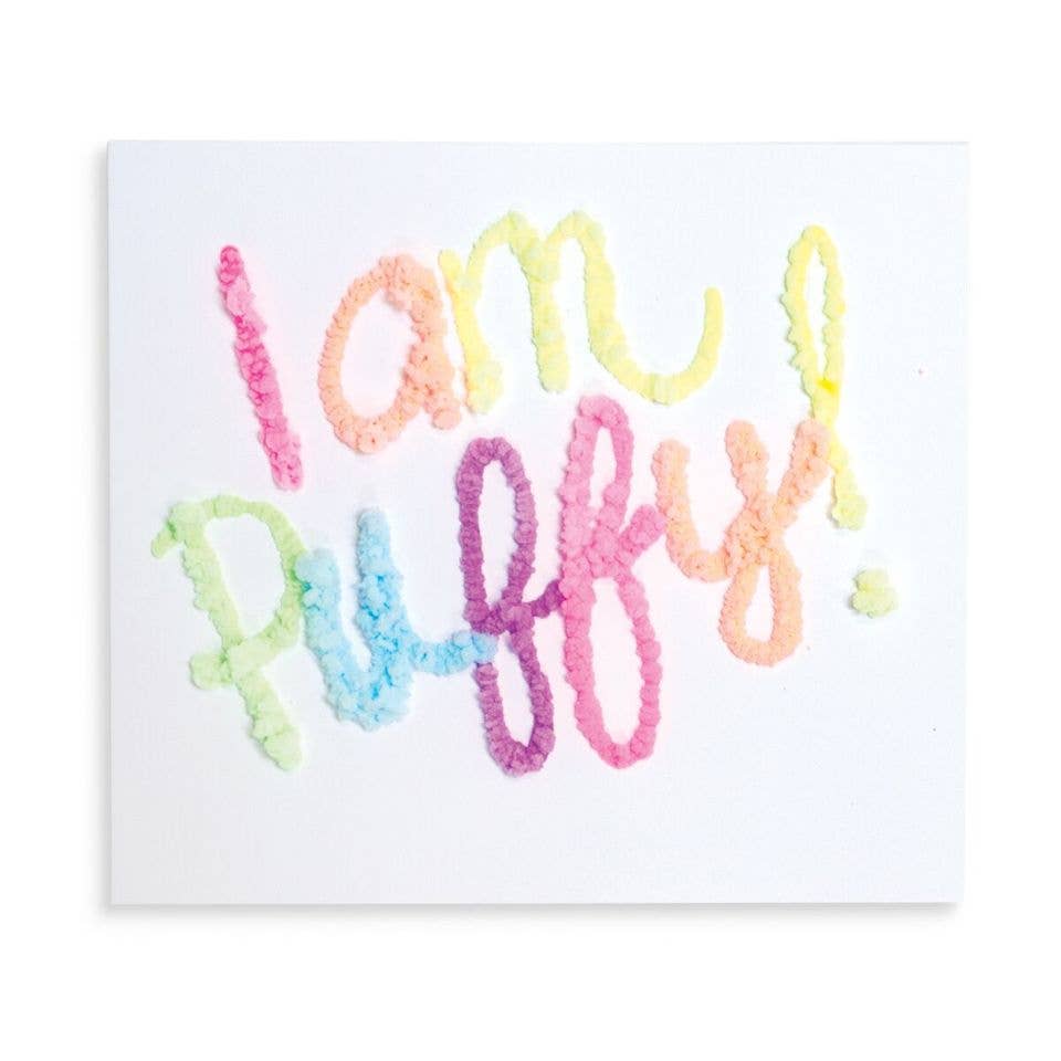 Magic Puffy Neon Pens - Set of 6