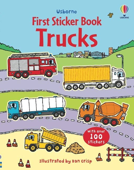 First Sticker Book : Trucks