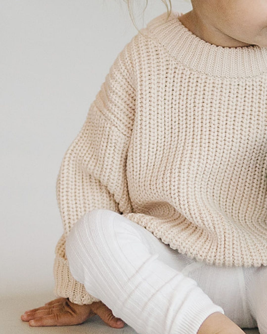 Chunky Knit Sweater | Vanilla