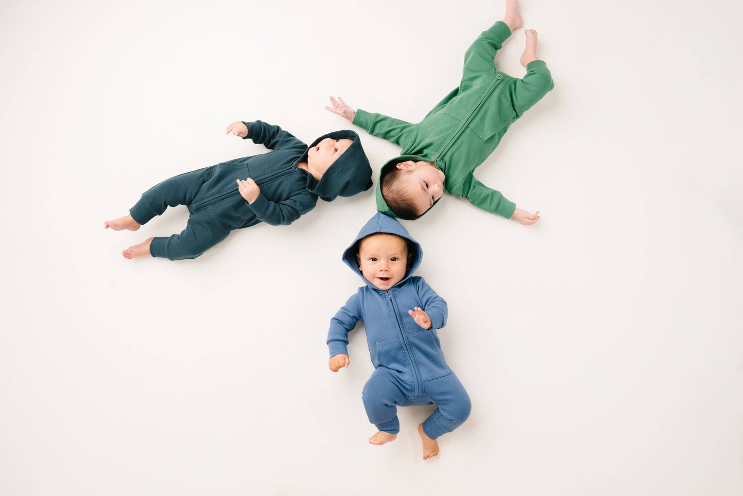 Navy Hoodie Jumpsuit