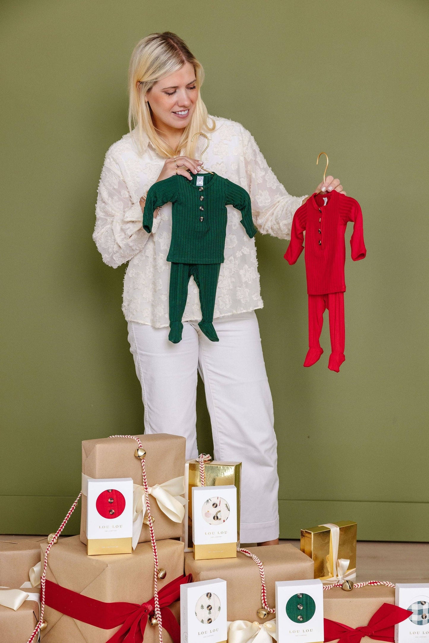 Lou Lou  Ribbed Top + Bottoms - Lane