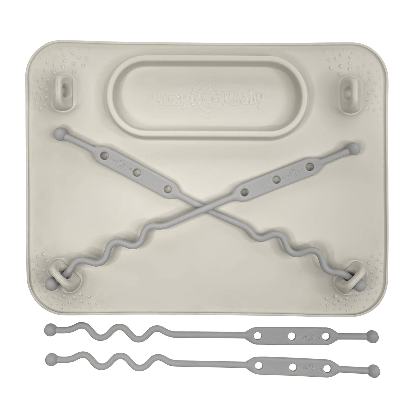 Busy Baby Silicone Placemat - 4 tether version