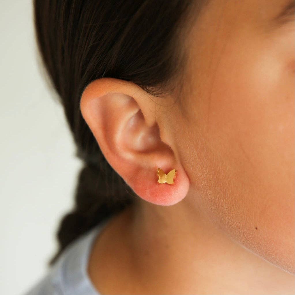 Butterfly Stud Earrings