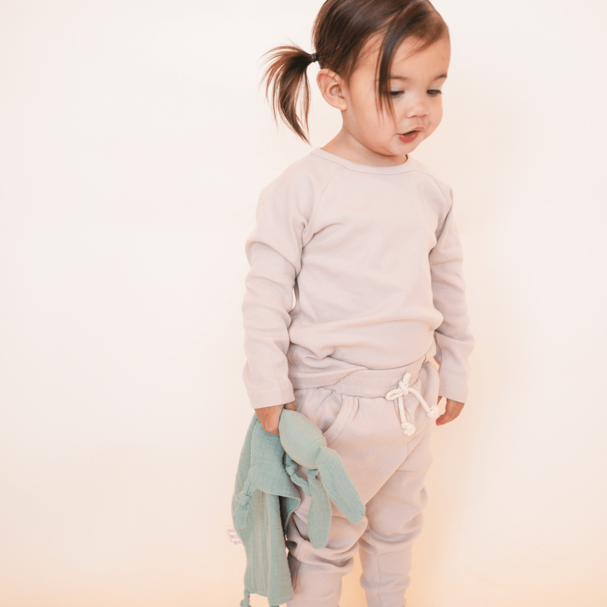 Organic Cotton Lounge Set for Babies + Toddlers  | Oatmeal