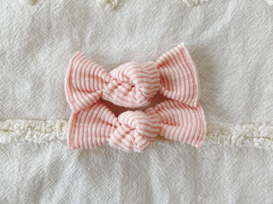 Blush Ribbed BloomCLIPS set of 2