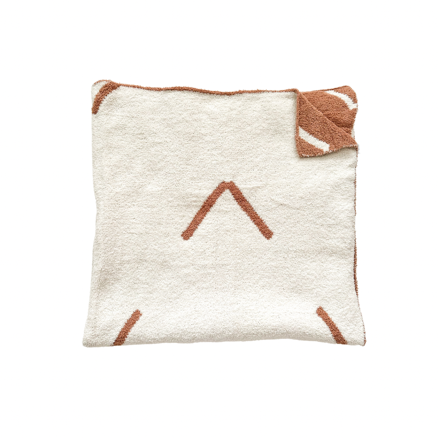 Arrow Blanket - Caramel/Cream