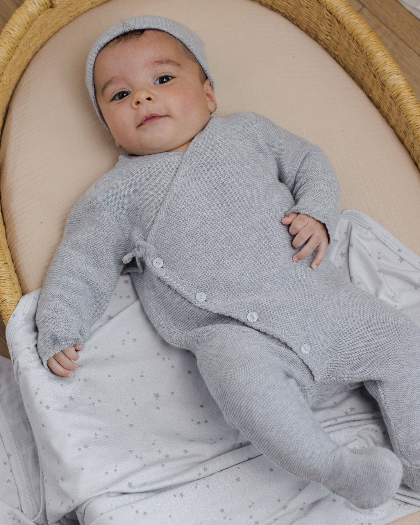 Modal Baby Swaddle || Stars Fog
