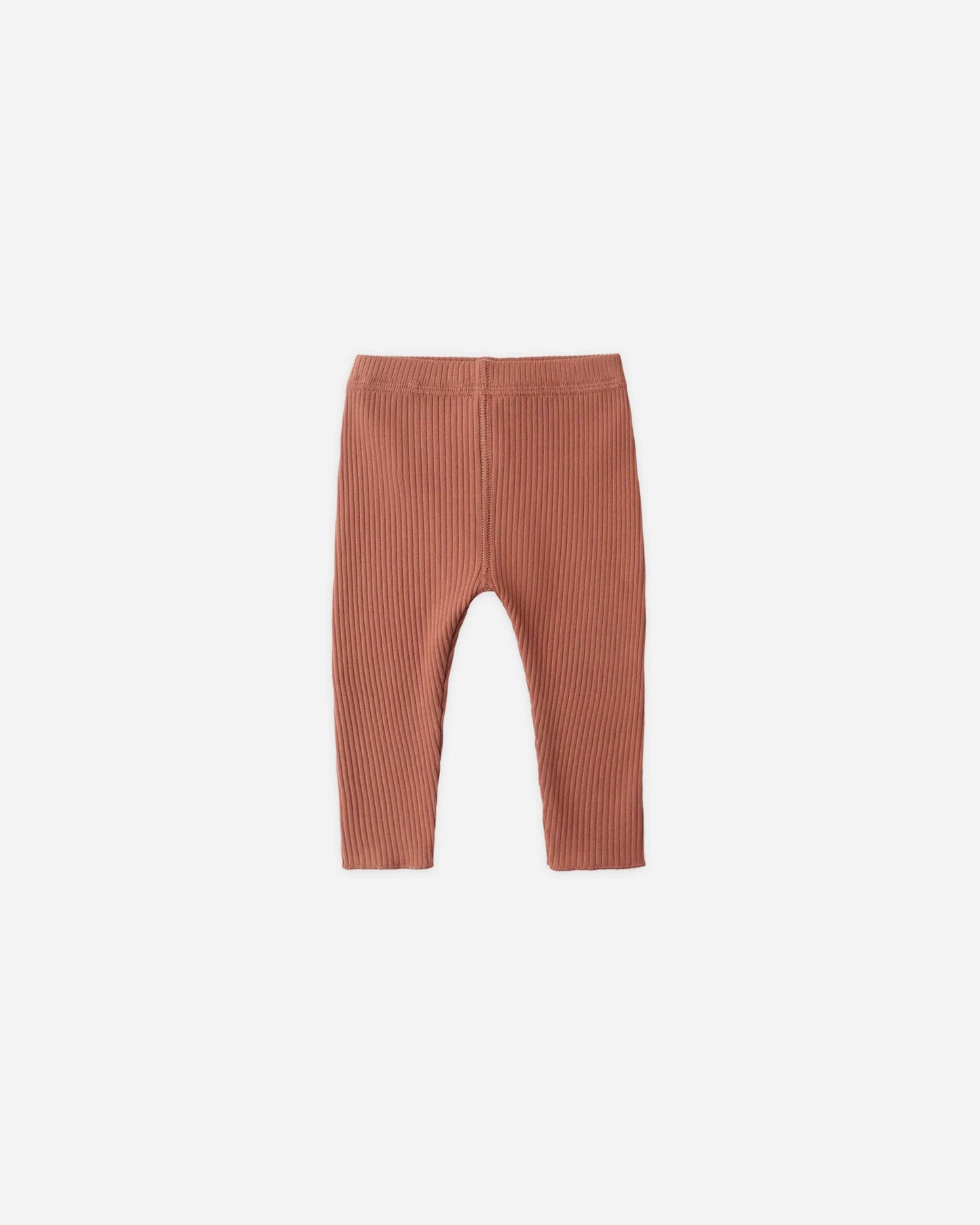 Ribbed Legging || Red