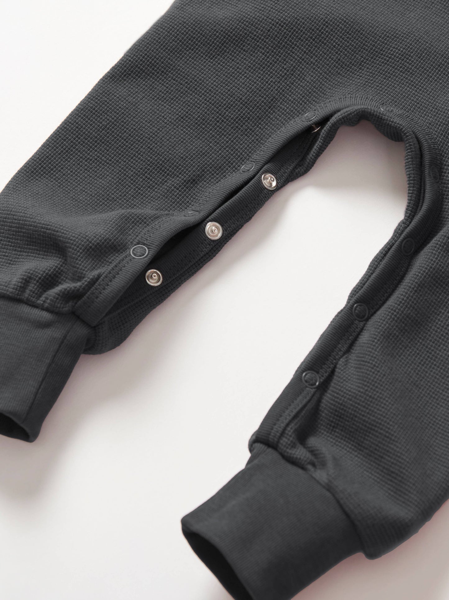 Waffle Romper - Shadow