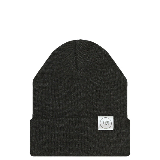 Lou Lou Beanie - Heathered Black