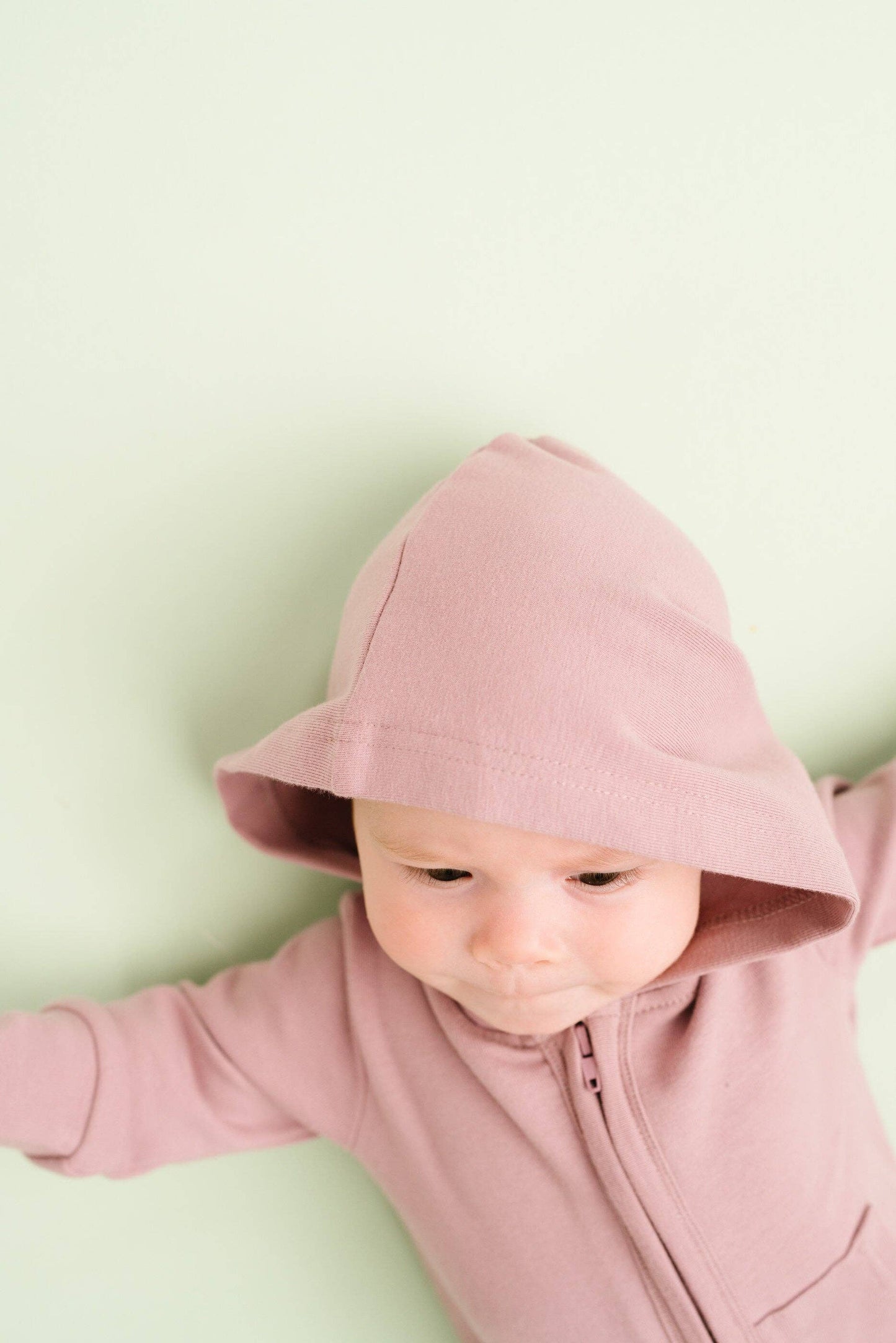 Plum Hoodie Jumpsuit