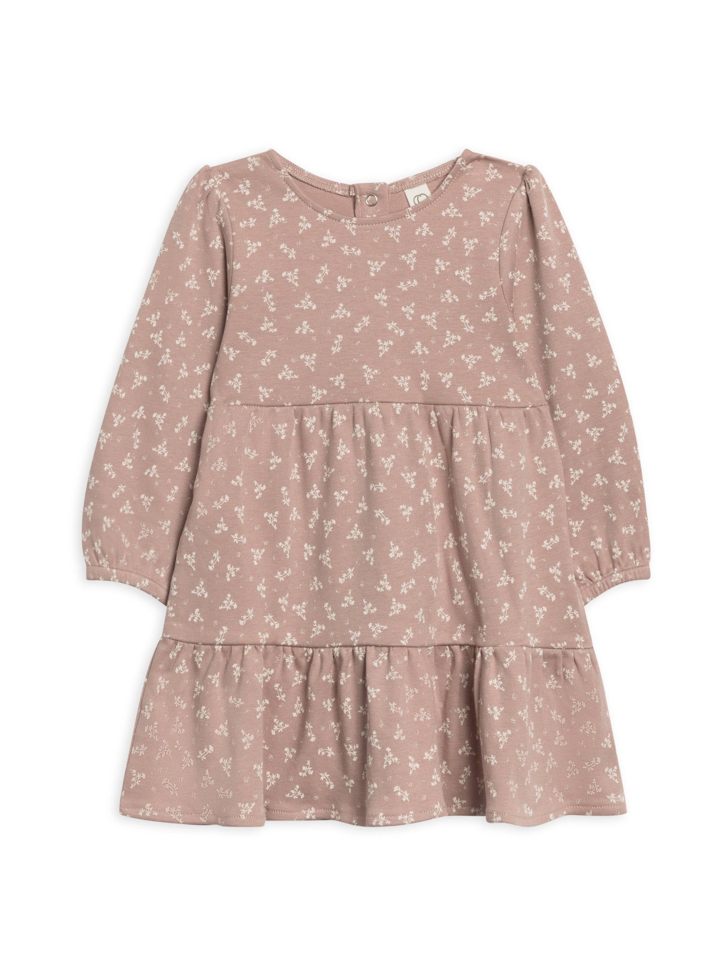 Sofia Long Sleeve Tiered Dress - Wilda Floral / Wren