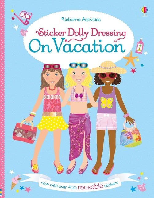 Sticker Dolly Dressing : On Vacation