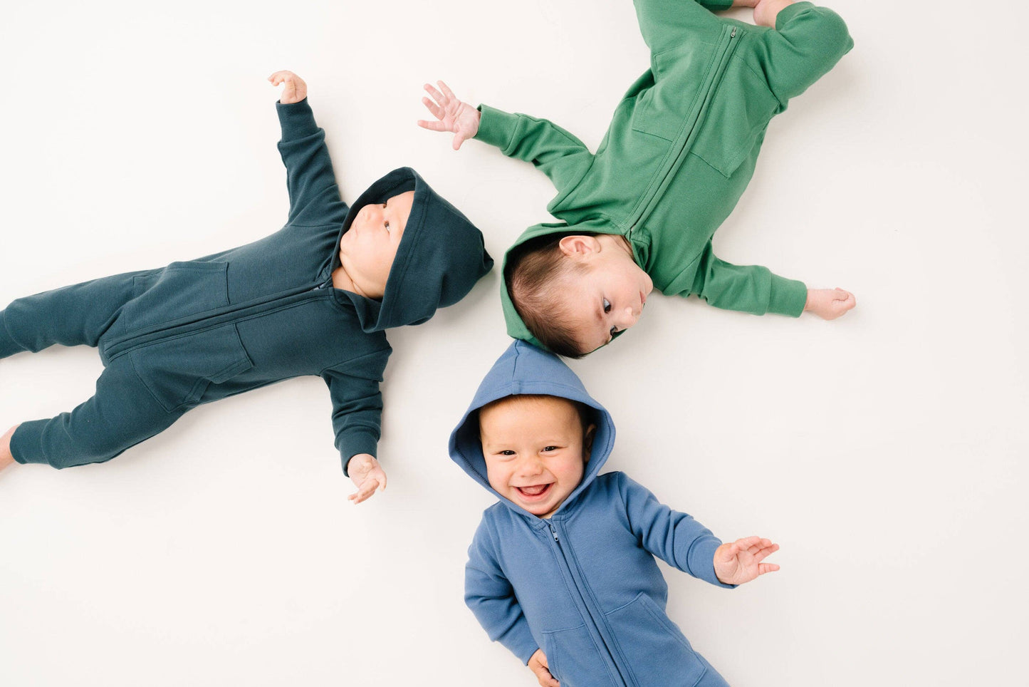 Navy Hoodie Jumpsuit