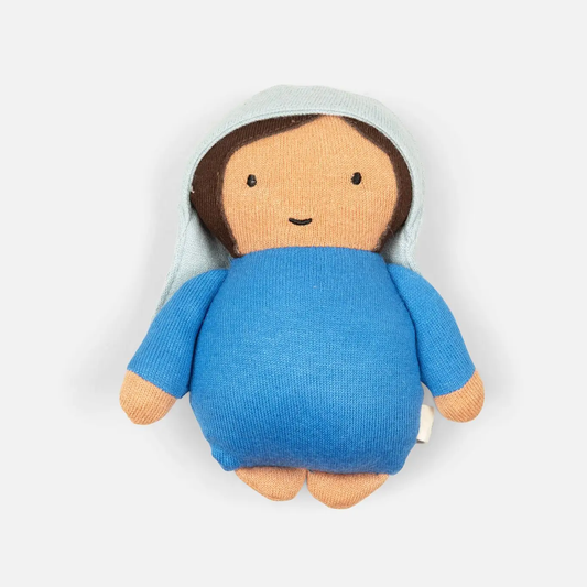 Mary Plush Rattle Doll