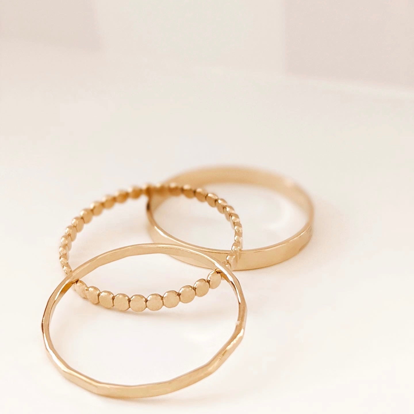 Flat Stacking Ring