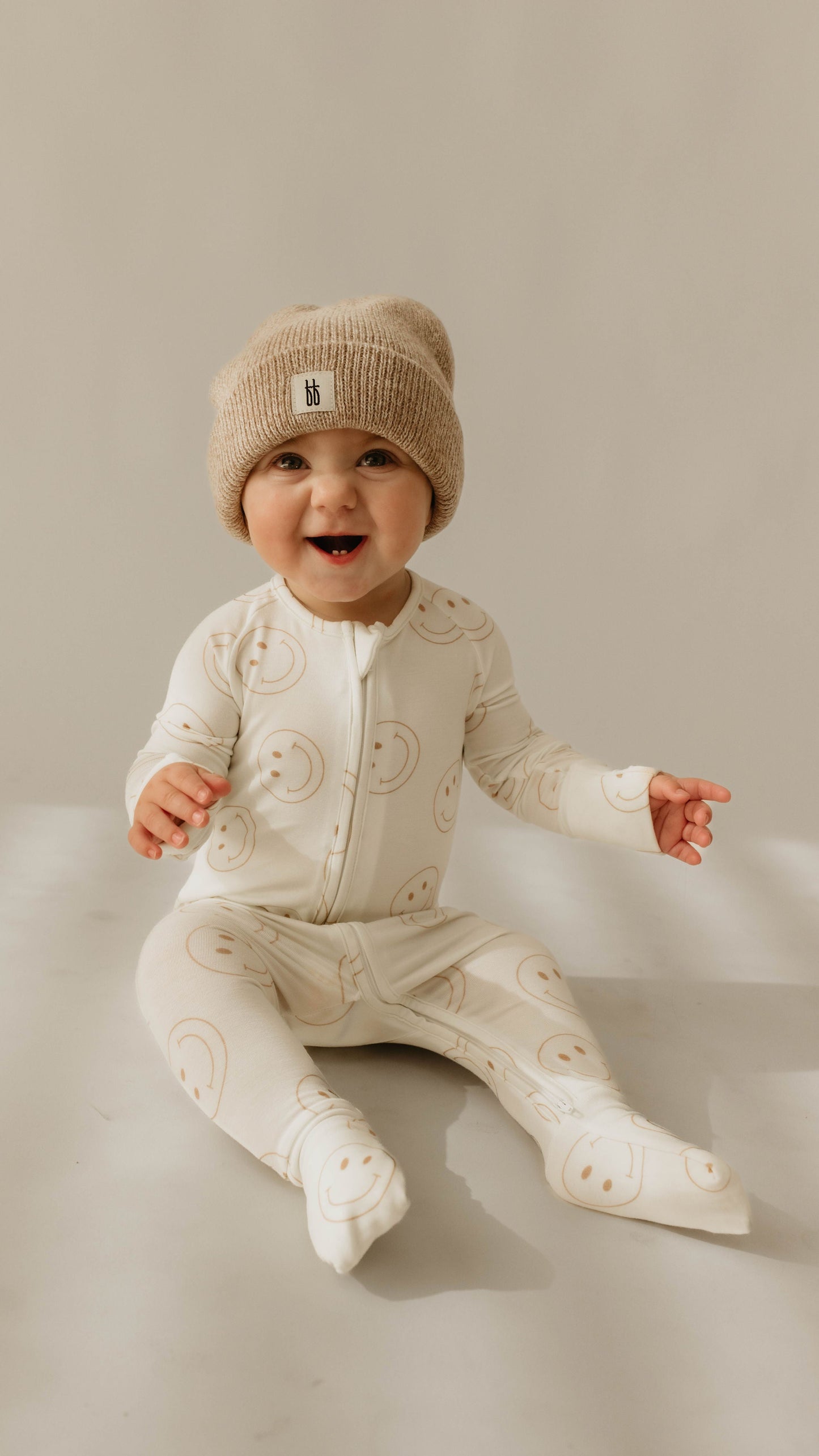 Bamboo Zip Pajamas  | Just Smile