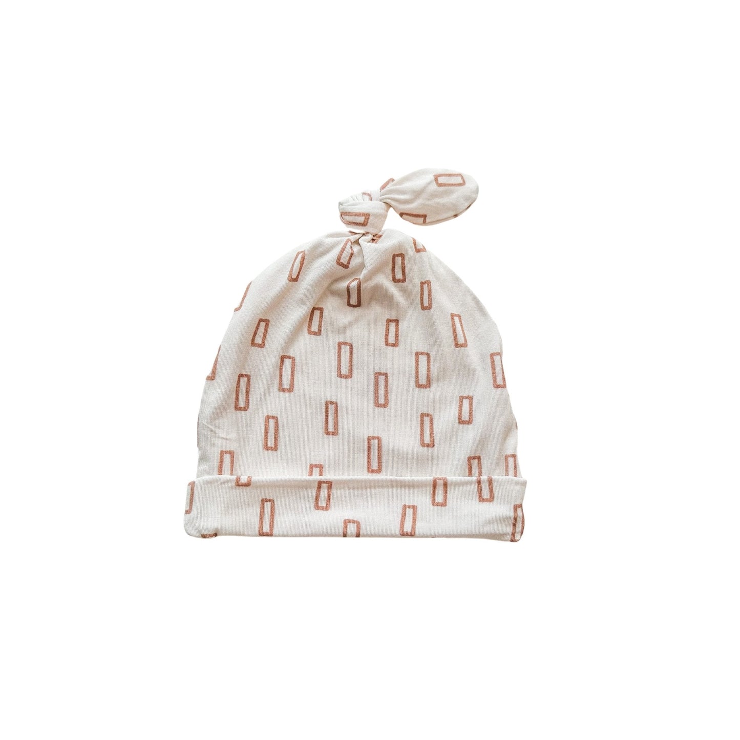 Knot Hat - Neutral Rectangle