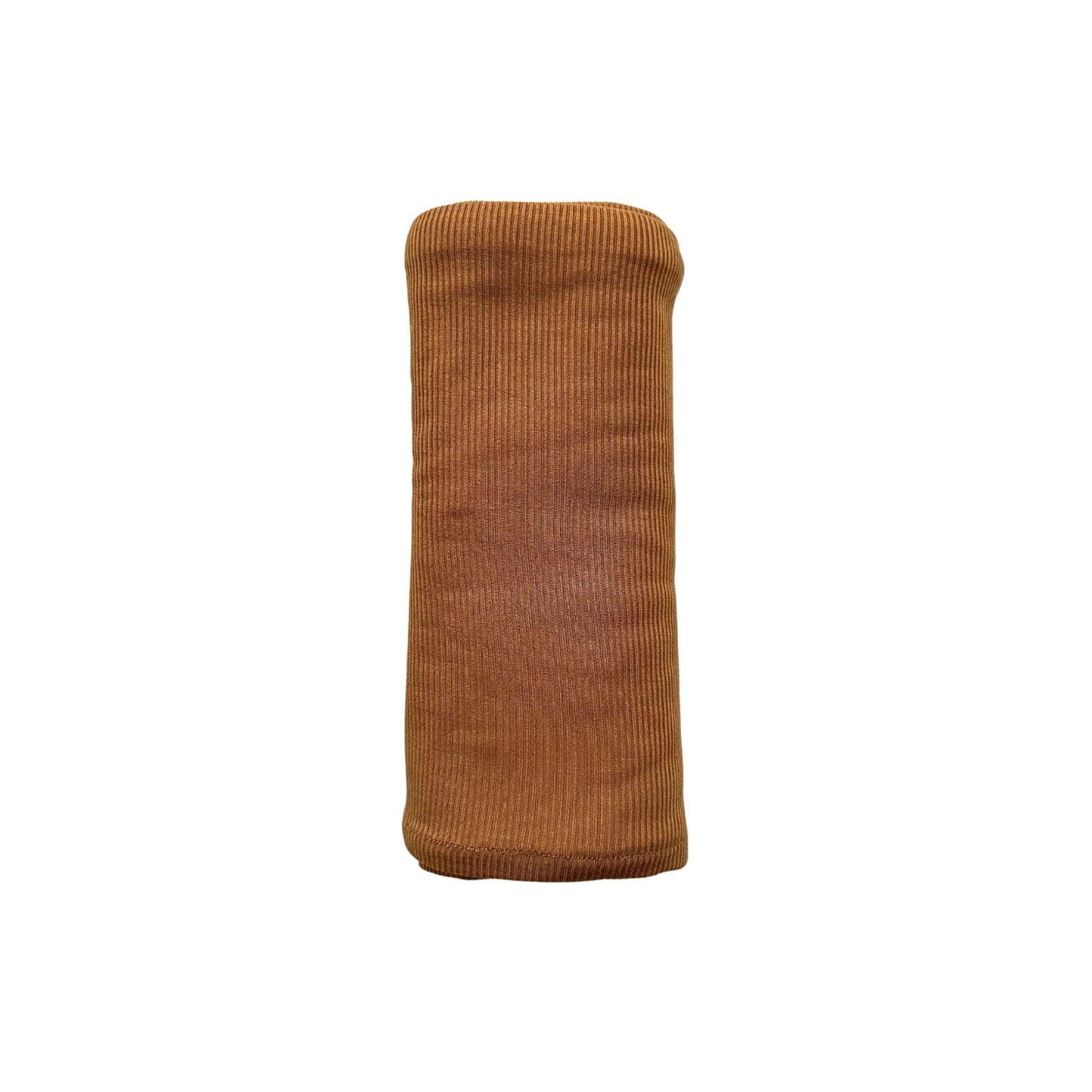 Bamboo Stretch Swaddle - Caramel Ribbed