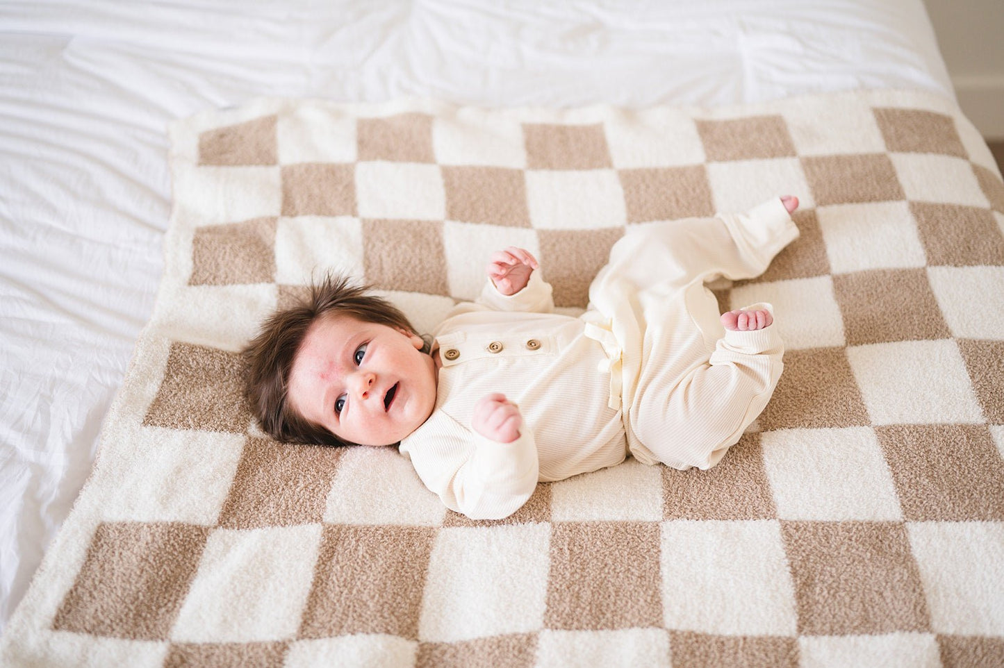 Bamboo Jogger Pants - Cream Ribbed