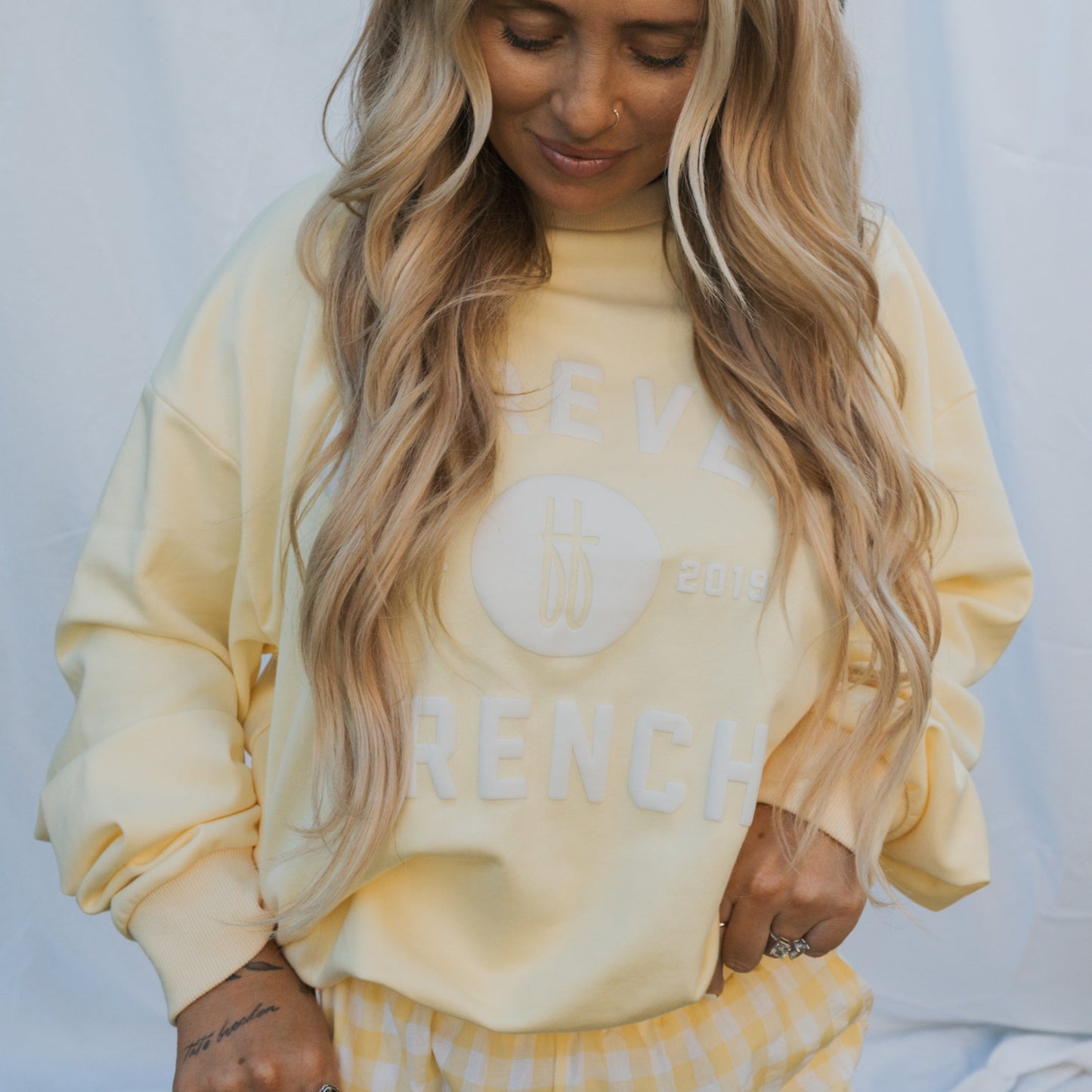 Adult Sweatshirt | ff Yellow