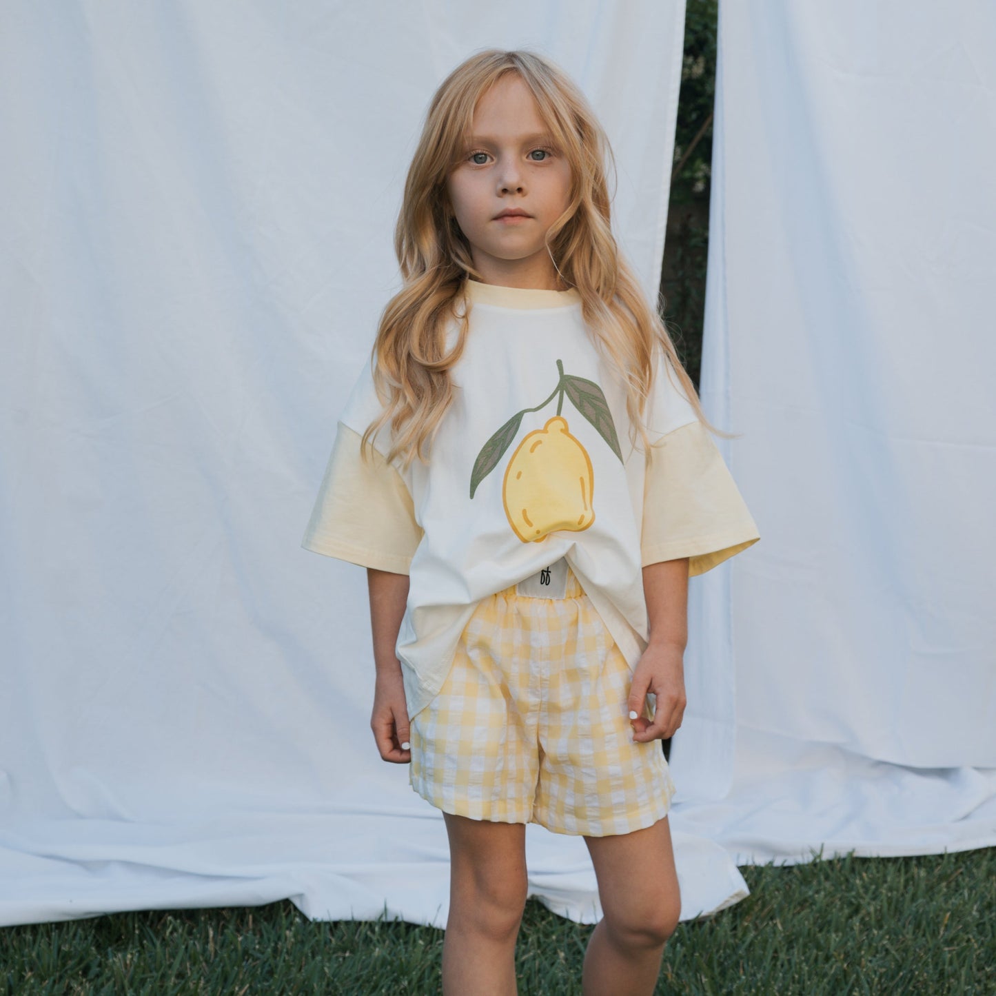 Child Cotton Tee | Lemon