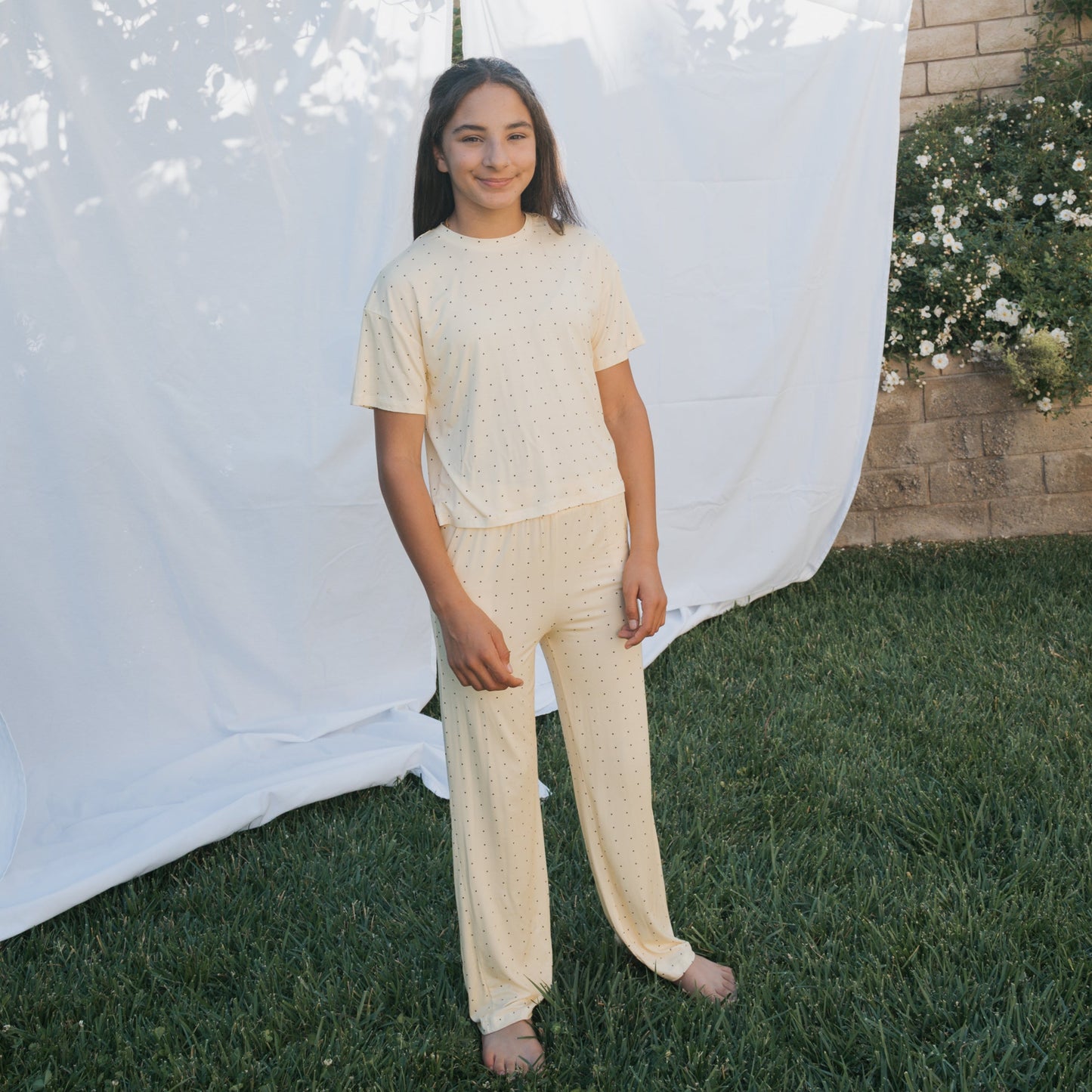 Child Boxy Tee Lounge Set | Veda