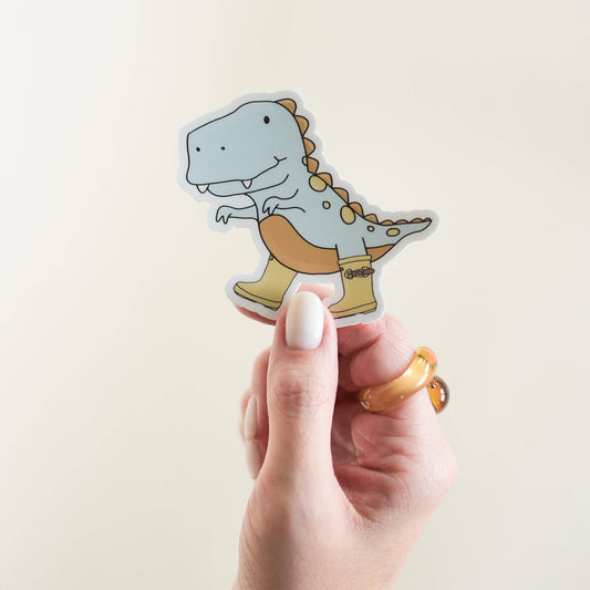 Dinosaur (Blue) Sticker