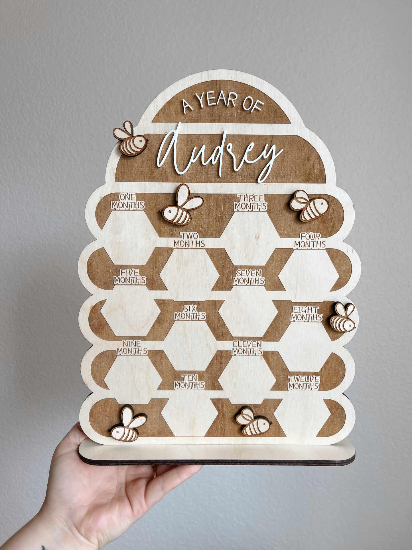 Beehive One Year Of Baby Board