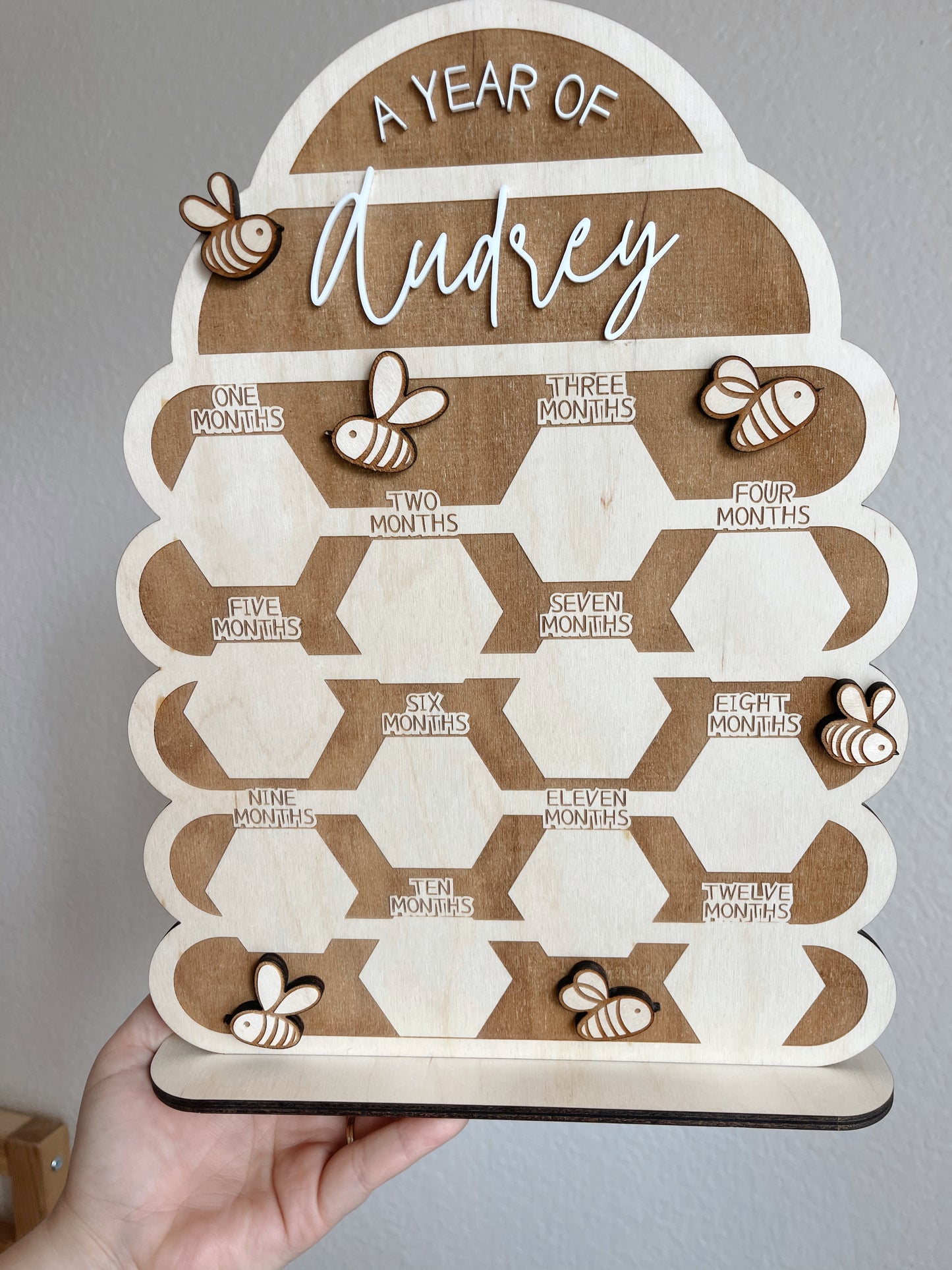Beehive One Year Of Baby Board