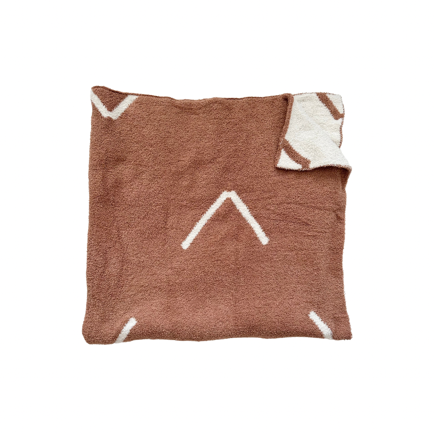Arrow Blanket - Caramel/Cream